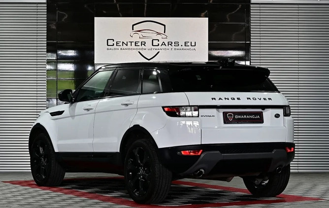 Land Rover Range Rover Evoque cena 153748 przebieg: 75000, rok produkcji 2018 z Miejska Górka małe 742